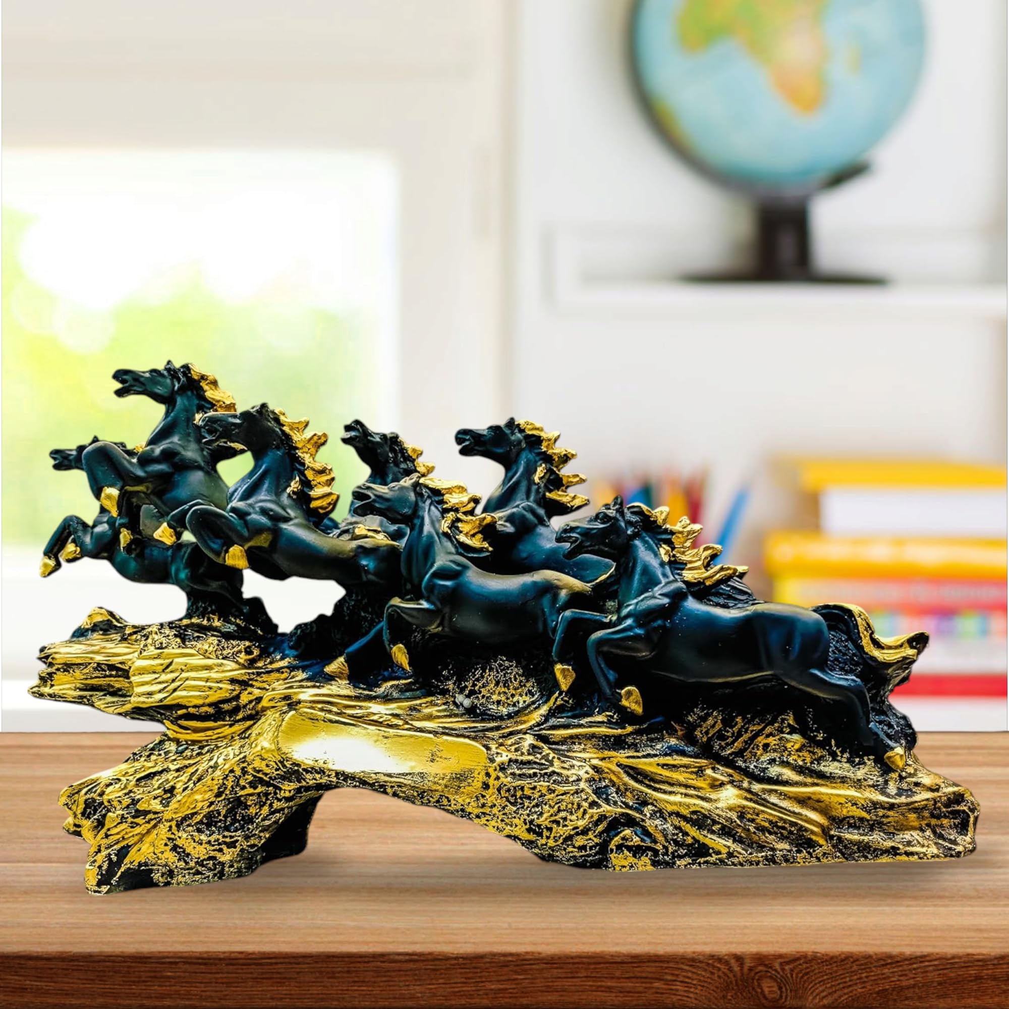 Buy Hanu Creations Presents The Majestic Seven Horses (45 CM Long